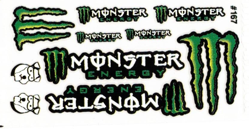 MID America Monster Stickers  MID 167